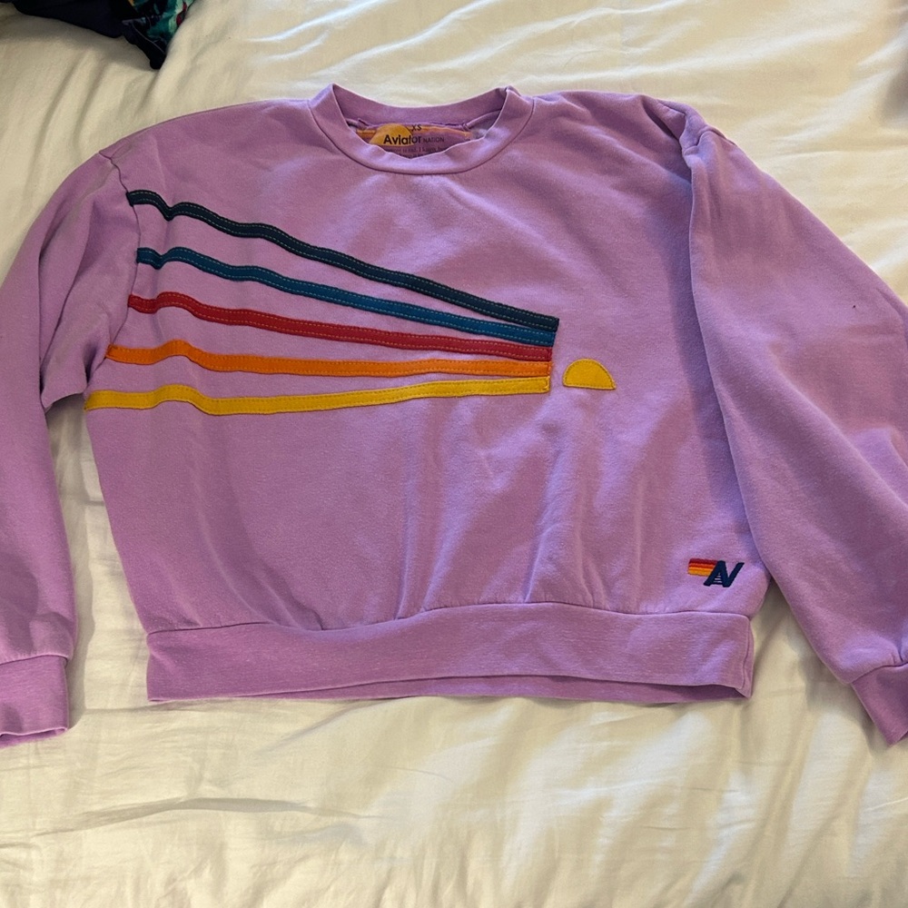 Aviator nation, Sunburst crewneck